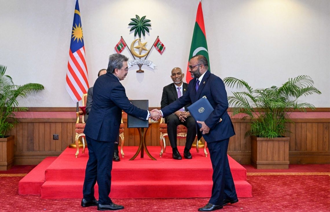 ރާއްޖެއާއި މެލޭޝިއާއާ ދެމެދު މުހިންމު 2 އެއްބަސްވުމެއްގައި ސޮއިކޮށްފި