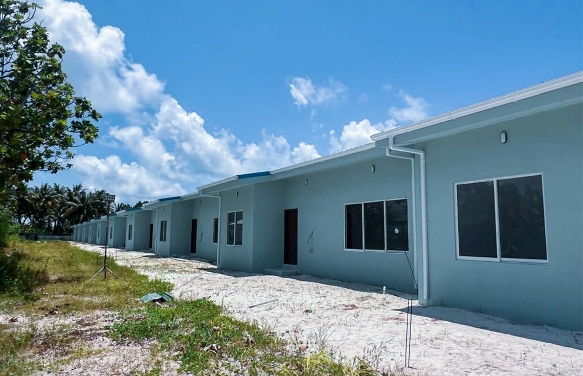 މިލަންދޫގައި އަޅާ ހައުސިން ޔުނިޓްތަކުގެ 95 އިންސައްތަ ނިމިއްޖެ