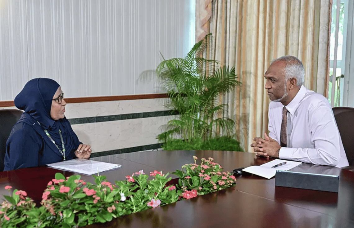 ގެއަށް ގެންދަން ލިބޭ މުސަރާ ކުރިއަށްވުރެ ބޮޑުކޮށްދިނުމަކީ ސަރުކާރުގެ އަމާޒު: ރައީސް