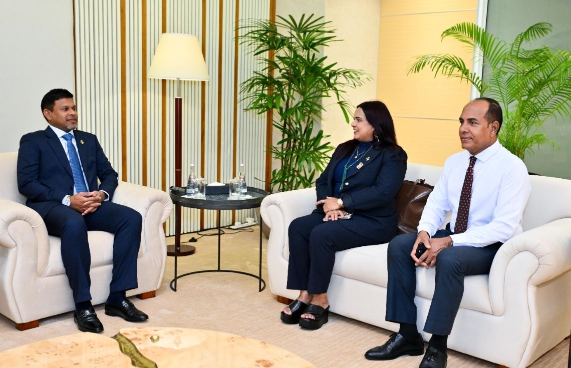 އދ. ގެ އާންމު މަޖިލީހުގައި ބައިވެރިވެވަޑައިގަތުމަށް ނައިބު ރައީސް ފުރާވަޑައިގެންފި