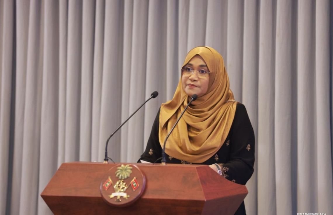 އުފަންވާ އަދި އުފަންވާނެ ކޮންމެ ކުއްޖަކަށްވެސް ފުރިހަމަ ފަރުވާ ކަށަވަރުކޮށްދިނުމަށް ޢަޒުމް ކަނޑައަޅަންޖެހޭ: މެޑަމް ސާޖިދާ