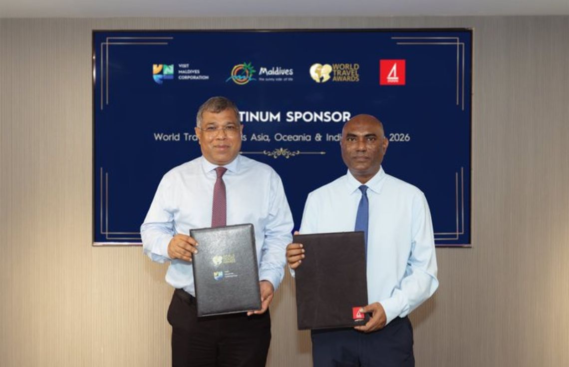 ވޯލްޑް ޓްރެވަލް އެވޯޑްސްގެ ޕްލެޓިނަމް ޓައިޓަލް ސްޕޮންސަރަކަށް ބީއެމްއެލް