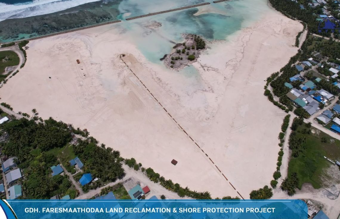 ފަރެސްމާތޮޑާ ބިން ހިއްކުމުގެ މަސައްކަތް ބާރަށް ކުރިއަށް