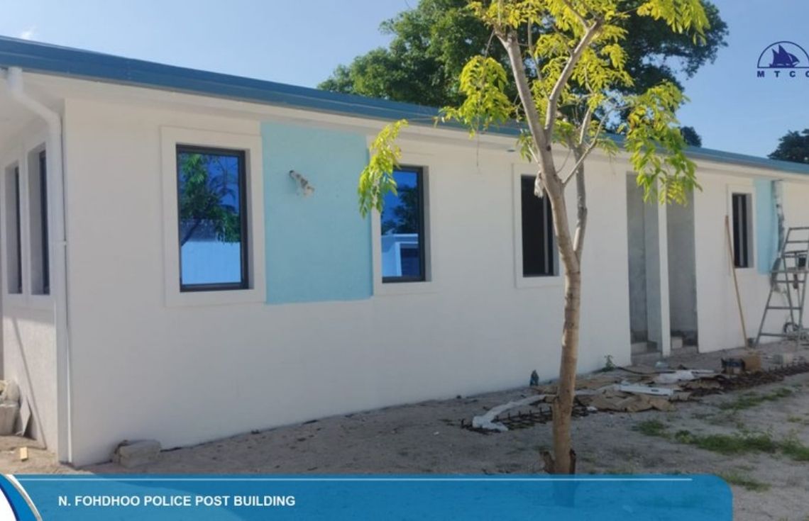 ނ. ފޮއްދޫ ޕޮލިސް ޕޯސްޓު އިމާރާތްކުރުމުގެ މަސައްކަތުގެ 82 އިންސައްތަ ނިމިއްޖެ