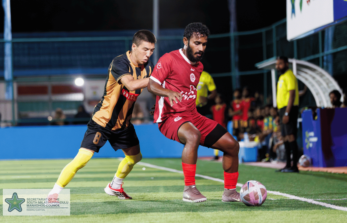 އިނގުރައިދޫއިން ހިންނަވަރު ބަލިކޮށް ސެމީފައިނަލްގެ ޖާގައެއް ކަށަވަރުކޮށްފި