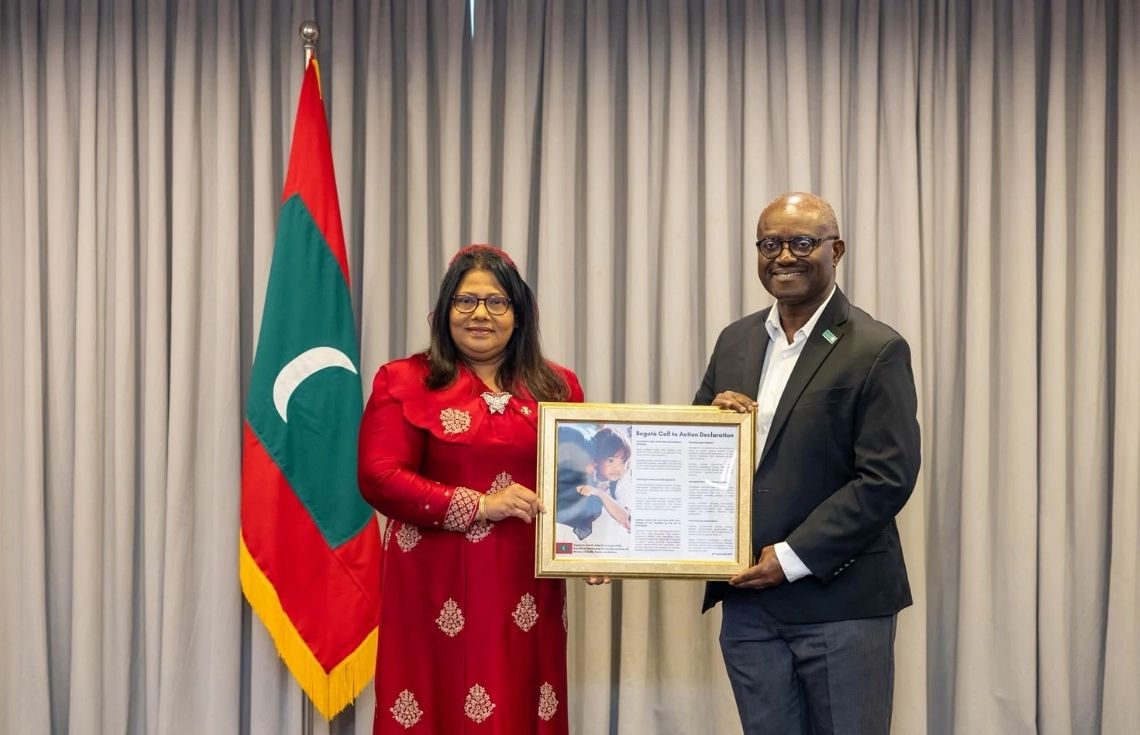 "ބޮގޯޓާ ކޯލް ޓު އެކްޝަން" ޤަރާރުގައި ރާއްޖެއިން ސޮއިކޮށްފި