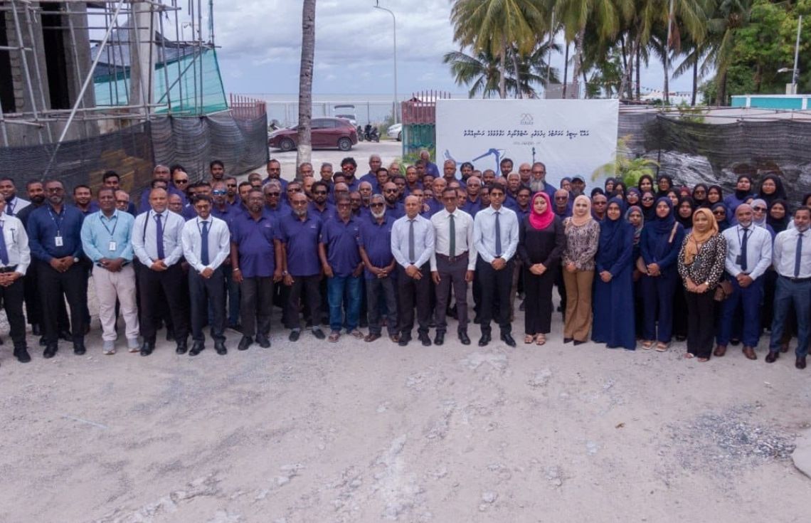 ސްޓެލްކޯ އިން އައްޑޫގެ ކަރަންޓުގެ ހިދުމަތާ ރަސްމީކޮށް ހަވާލުވެއްޖެ
