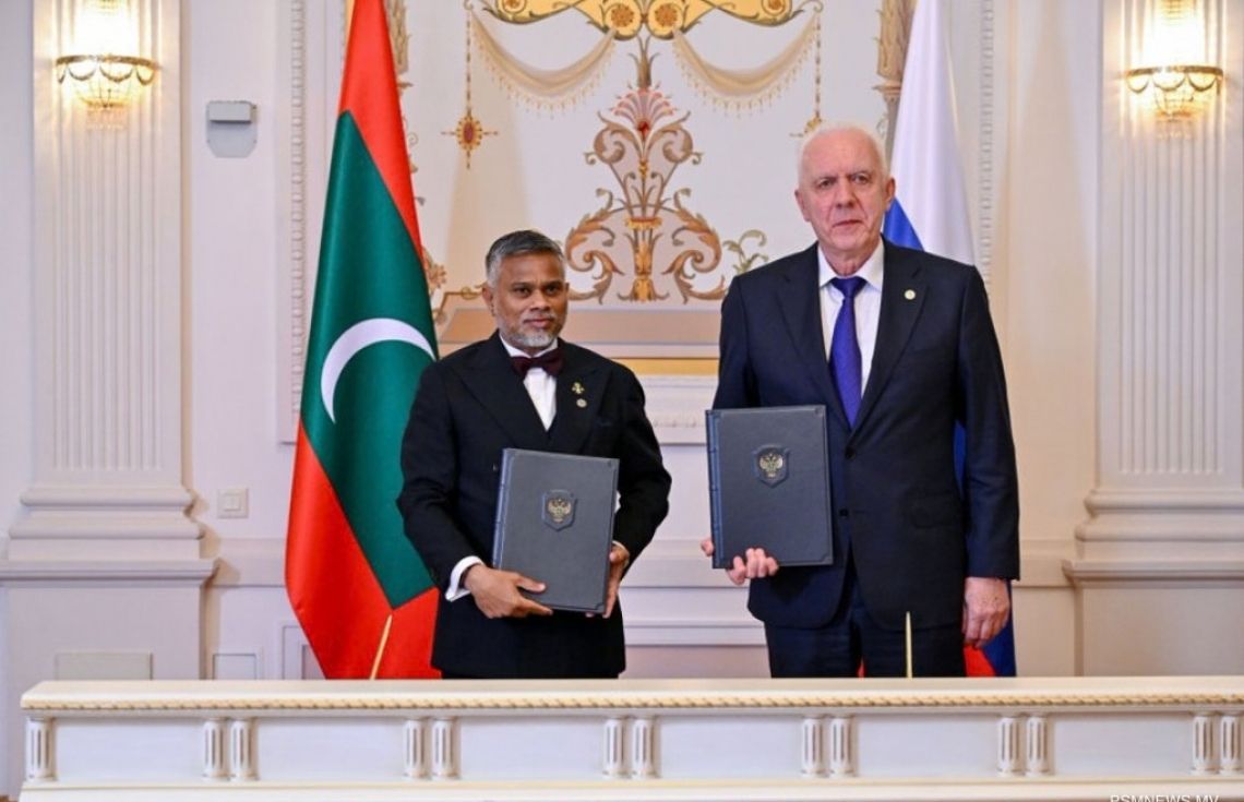 ރާއްޖެއާއި ރަޝިޔާއާ، ޤާނޫނީ ގޮތުން ގުޅުންބަދަހިކުރުމުގެ އެއްބަސްވުމެއްގައި ސޮއިކޮށްފި