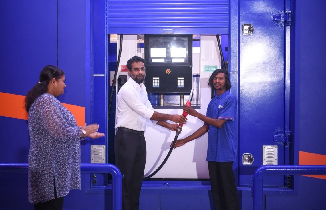 މަނަދޫގައި އެފްއެސްއެމްގެ ފިއުލް ސްޓޭޝަނެއް ގާއިމުކޮށްފި