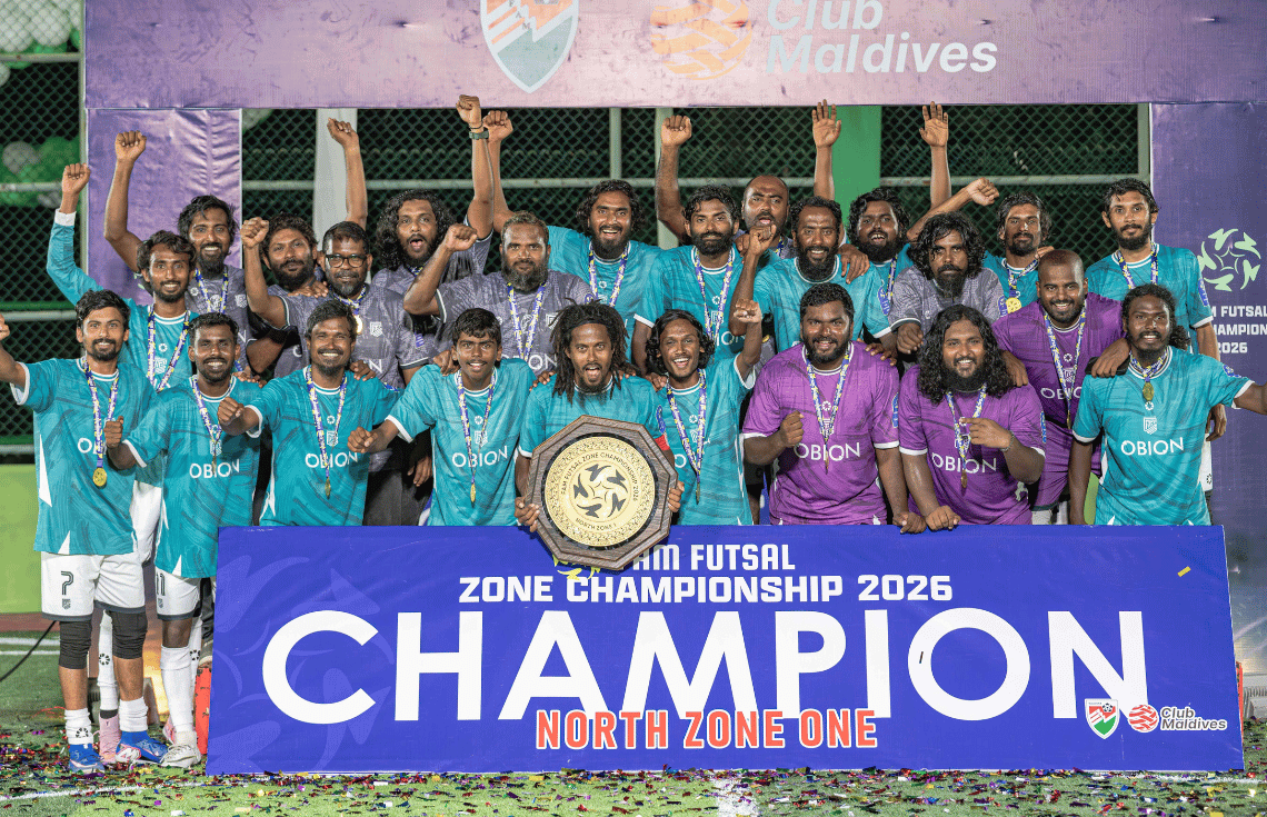 އިހަވަންދޫ ބަލިކޮށް ނައިވާދޫއިން ޒޯން ޗެމްޕިއަންކަން ހޯދައިފި