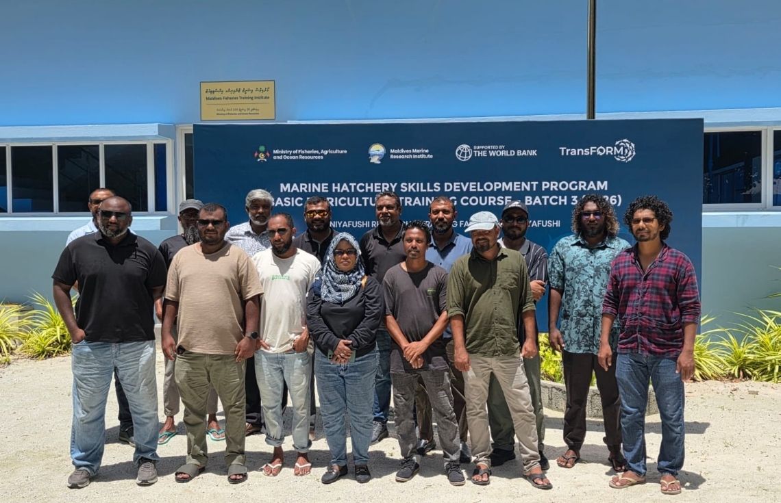 ބޭސިކް މެރިކަލްޗާރ ޓްރެއިނިންގ ކޯހުގެ ތިންވަނަ ބުރު މަނިޔަފުށީގައި ފަށައިފި