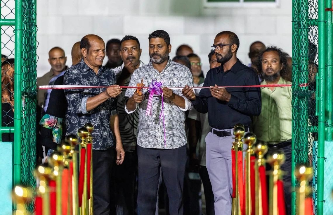 ދިއްދޫ އައުޓްޑޯރ ވޮލީ ކޯޓު ހުޅުވައިފި