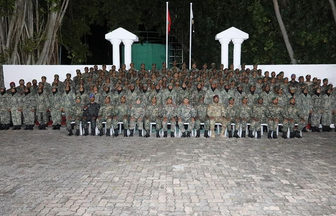 ސިފައިންގެ 75 ވަނަ އަސާސީ ތަމްރީނު ކޯސް އިފުތިތާހުކޮށްފި