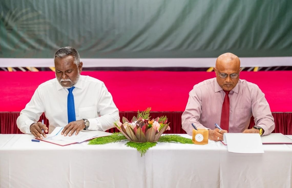 މީދޫ ކައުންސިލުން މަސްވެރިކަމާ ބެހޭ ވުޒާރާއެކު 3 އެއްބަސްވުމެއްގައި ސޮއިކޮށްފި