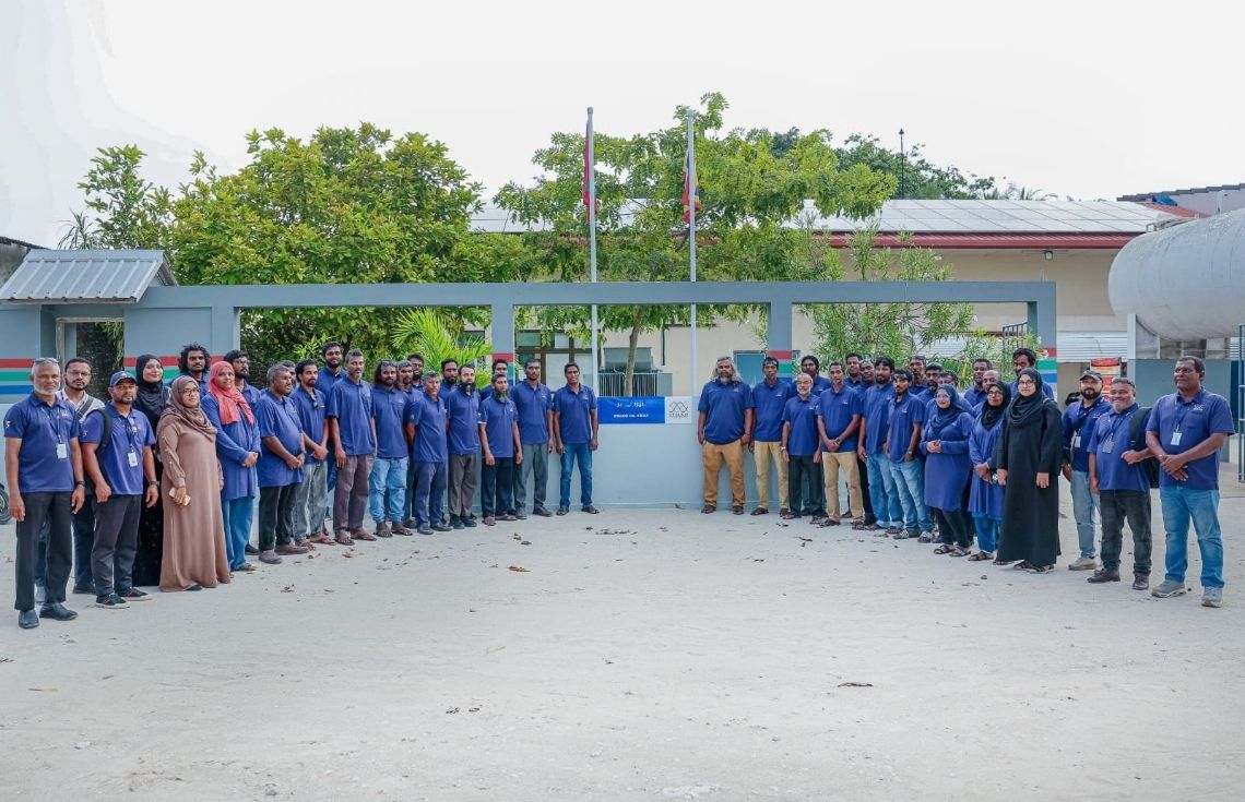 ހއ. އަތޮޅުގެ ޔުޓިލިޓީ ހިދުމަތްތަކާއި ސްޓެލްކޯއިން ރަސްމީކޮށް ހަވާލުވެއްޖެ