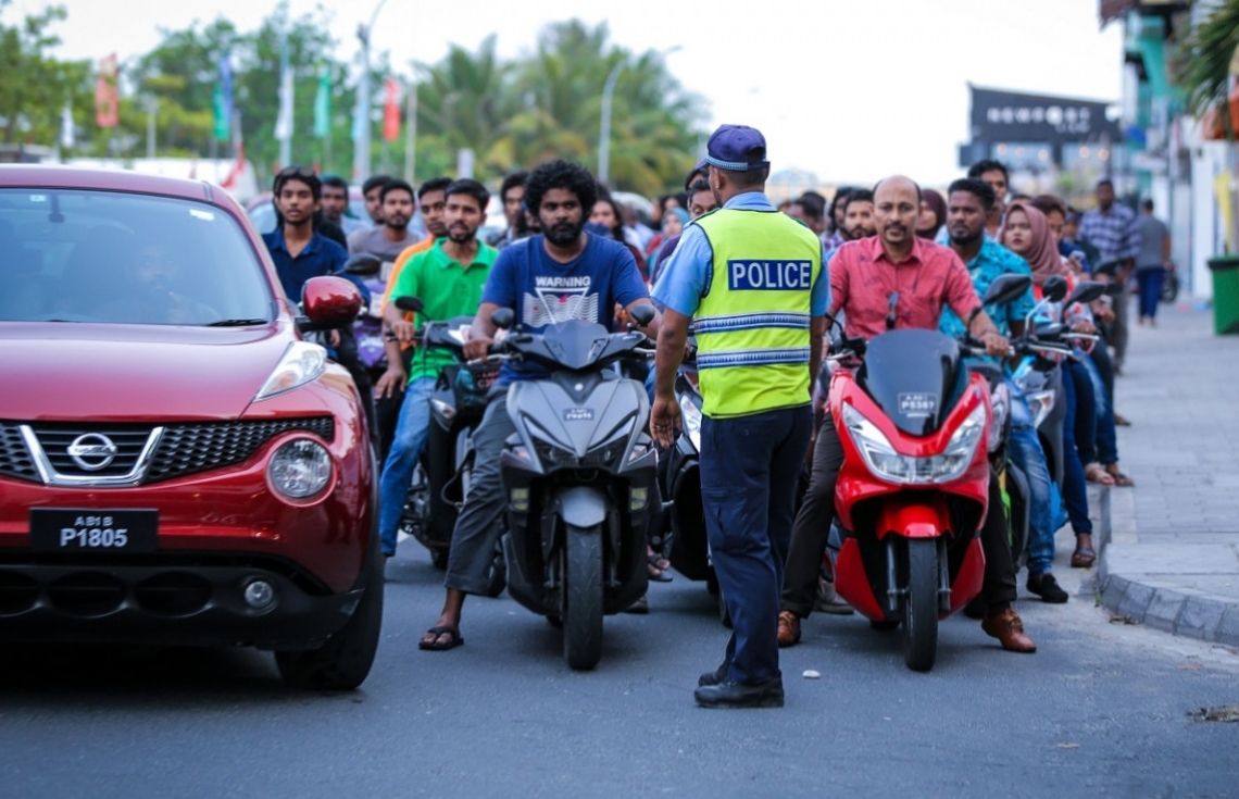 އިމްތިހާނާ ގުޅިގެން މާދަމާ މާލޭގެ ބައެއް މަގުތައް ބަންދުކުރަނީ