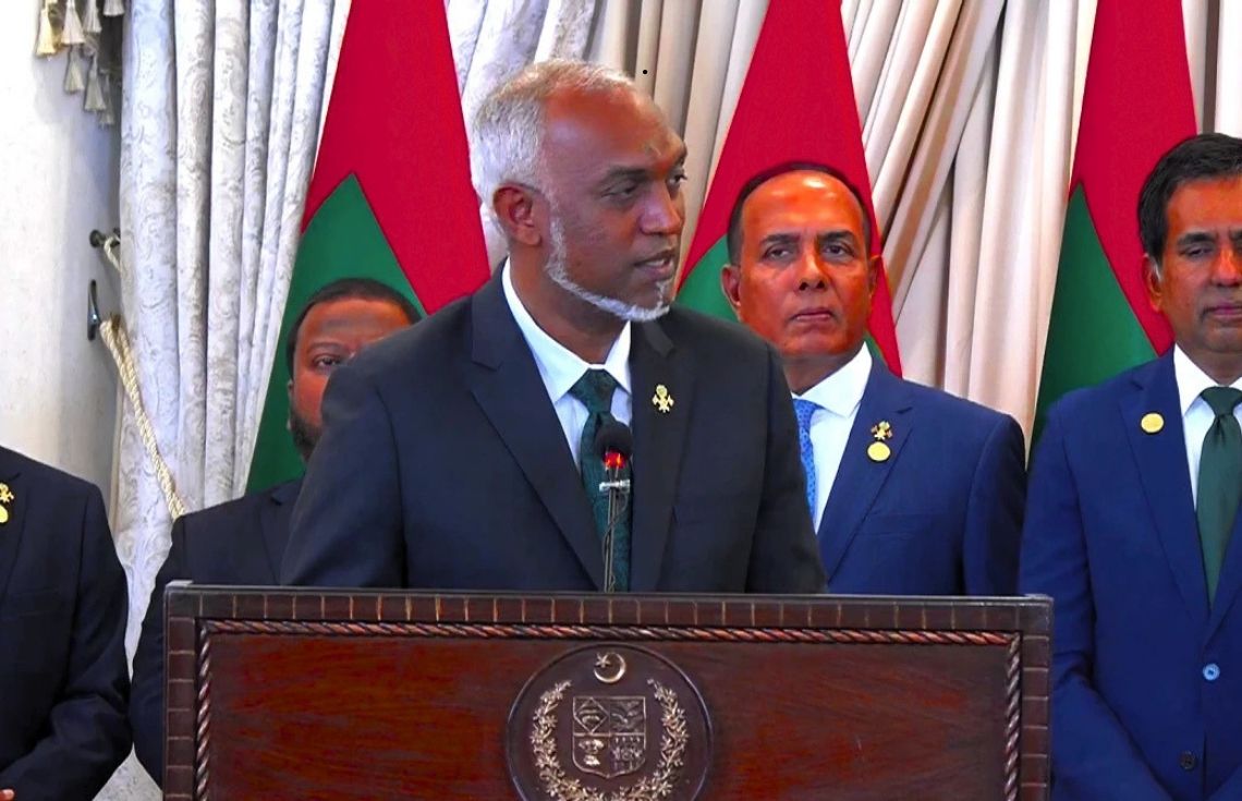 ރާއްޖެއާއި ޕާކިސްތާނުގެ ގުޅުމުގައި އައު ޞަފްޙާއެއް ހުޅުވިއްޖެ: ރައީސް ޑރ. މުޢިއްޒު