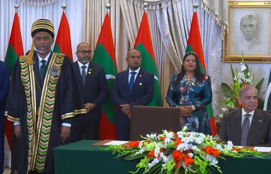 ރައީސަށް އެރުވި އޮނަރަރީ ޑޮކްޓްރޭޓަކީ ގައުމީ ހިދުމަތް ބައިނަލްއަގުވާމީ ފެންވަރުގައި ބަލައިގަތުން: ޕީއެންސީ