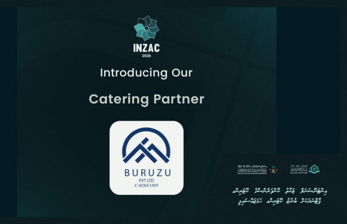 އިންޒެކް 2026 ގެ ކޭޓަރިންގ ޕާޓްނަރަކަށް މިއަހަރުވެސް ބުރުޒު ކޭޓަރިންގ ހަމަޖައްސައިފި