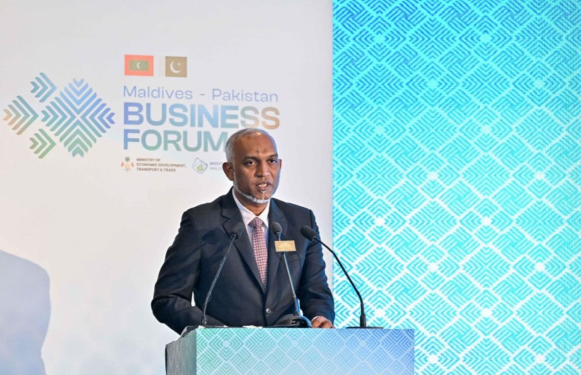 އަމާޒަކީ 2027 ގައި ޕާކިސްތާނަށް މޯލްޑިވިއަންގެ ސީދާ ދަތުރުތައް ފެށުން: ރައީސް މުޢިއްޒު